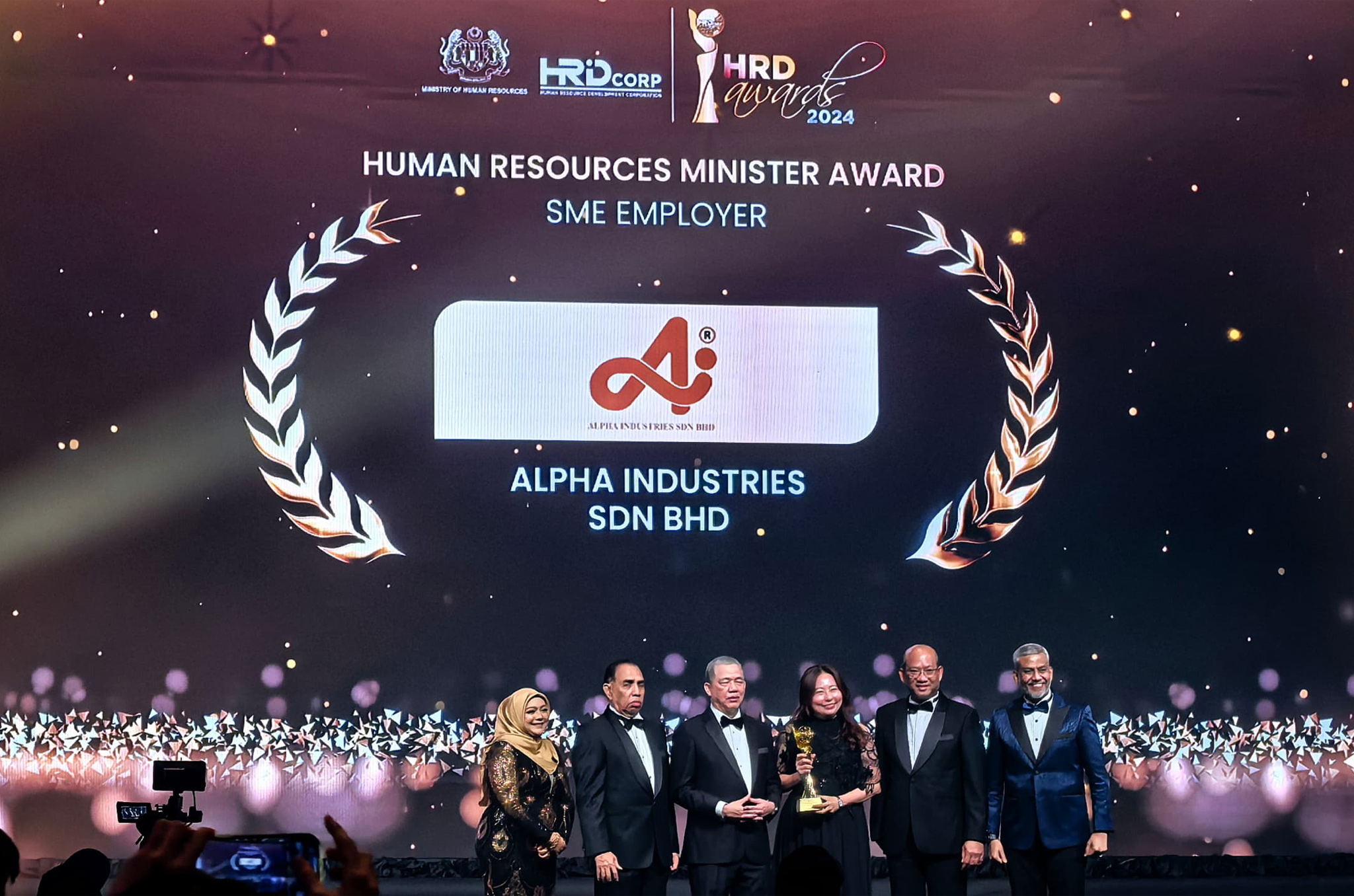 Celebrating Excellence: Alpha Industries Wins Two HRD Awards 2024